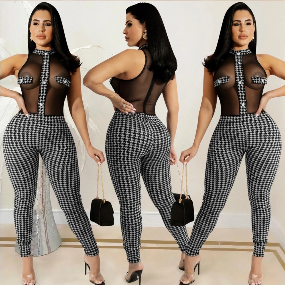 Sheer Jumpsuit